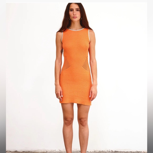 Feners Migdia Tangerine Dress size S small - Picture 7 of 7